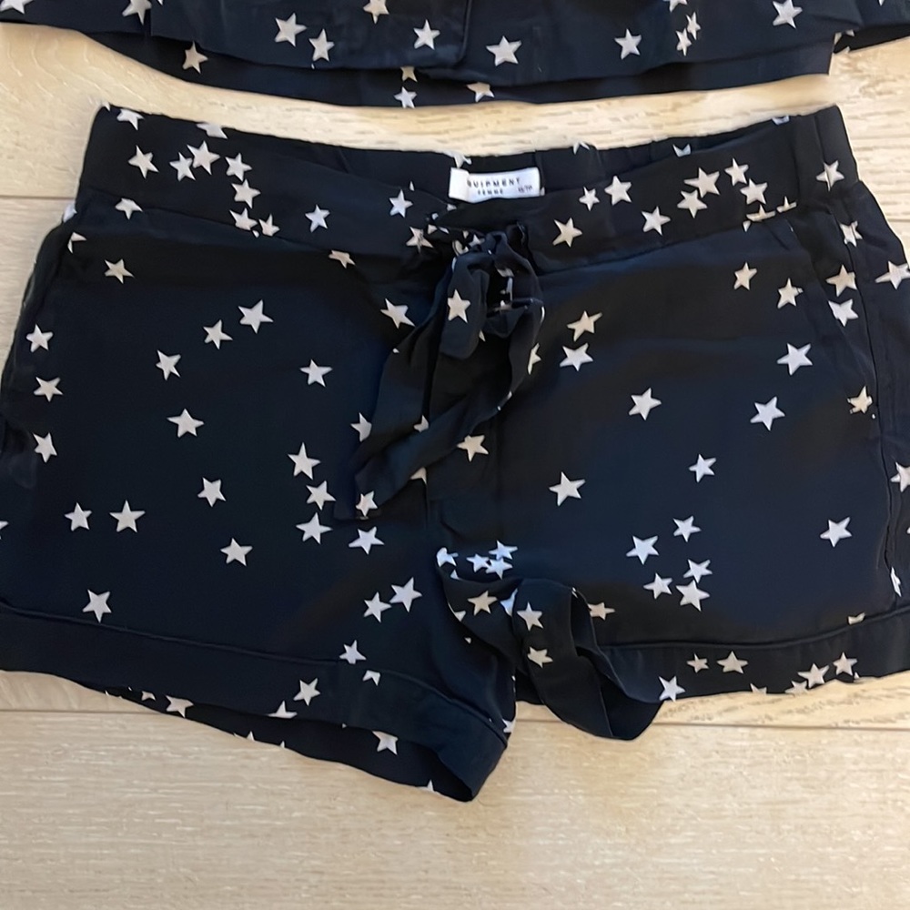 Equipment Sleep Set Star Pattern Long Sleeve With… - image 2